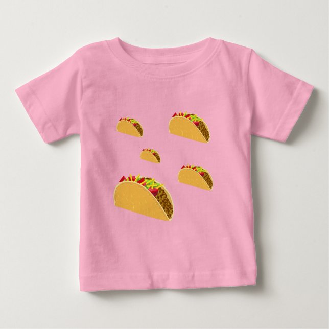 Taco Tisdag Design - Baby Bra Jersey T-Shirt (Framsida)