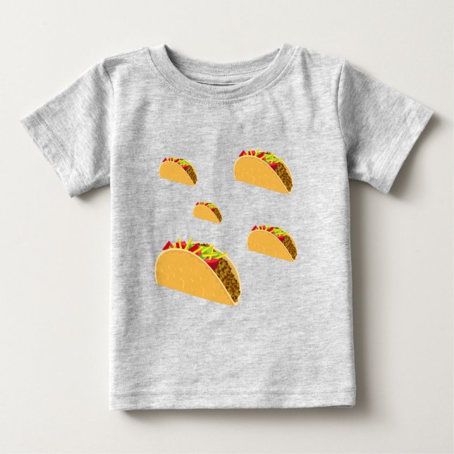 Taco Tisdag Design - Baby Bra Jersey T-Shirt (Framsida)