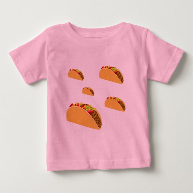 Taco Tisdag Design - Baby Bra Jersey T-Shirt (Framsida)