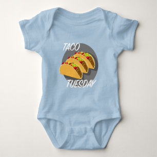 Taco Tisdag Design - Baby Jersey Bodykostym T Shirt