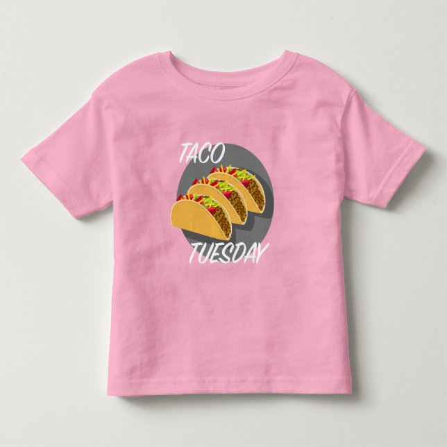 Taco Tisdag Design - Småbarn Bra Jersey T-Shirt (Framsida)