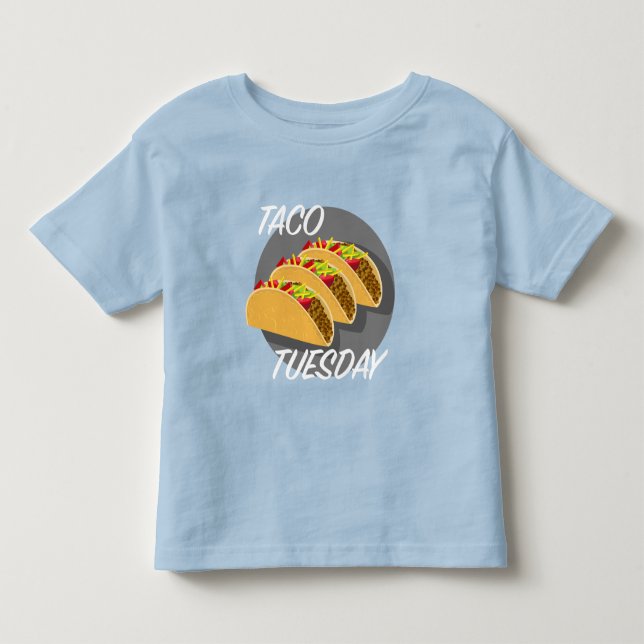 Taco Tisdag Design - Småbarn Bra Jersey T-Shirt (Framsida)