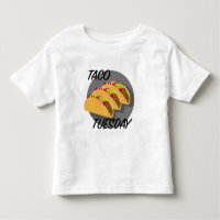 Taco Tisdag Design - Småbarn Bra Jersey T-Shirt