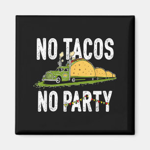 Taco tisdag parti rolig mexikansk mat rolig stämni magnet