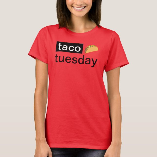 Taco Tisdag Shirt Tröja (Framsida)