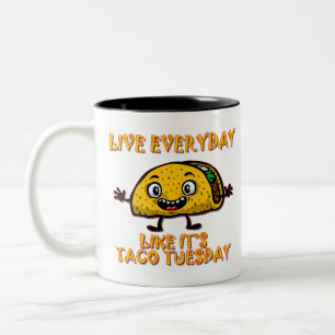 Taco-Tisdag Två-Tonad Mugg