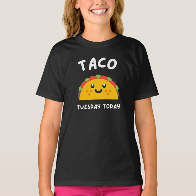 TACO TISDAGS IDAG T-Shirt (Framsida)