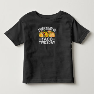 Taco Tosday 2nd Birth Year Boys Girls Birthday T Shirt