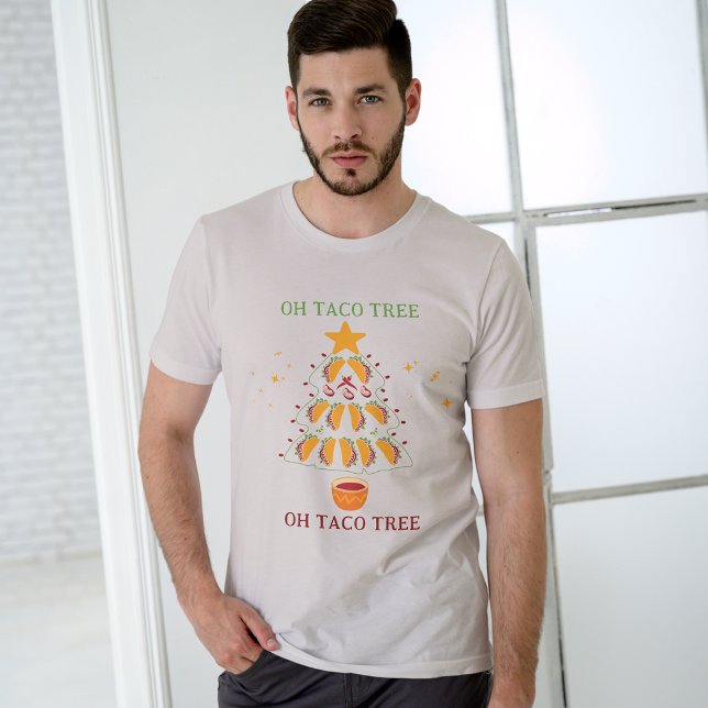 Taco Träd Julgran för Taco Älskare T Shirt (Skapare uppladdad)