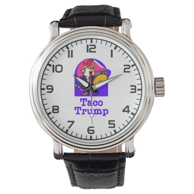 Taco Trump Armbandsur (Framsida)