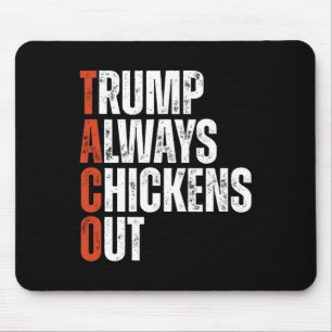 Taco Trump Chickar Alltid Ut Med Att Säga Rollig T Musmatta