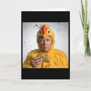 Taco Trump Chickar Alltid Ut Roliga Tariffer Humor Kort