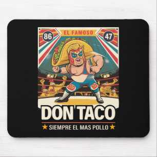 Taco Trump Chickens Out Funny Trump Låt oss G Musmatta
