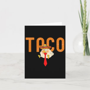 Taco Trump Chickens Ut med det fina Trendiget Chic Kort