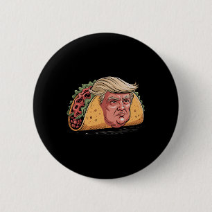 Taco Trump Chickens ut Politiskt humor tar Knapp