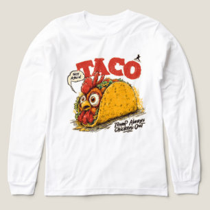 TACO Trump Chickens Ut ur underlig politisk politi T Shirt