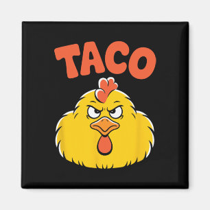 Taco Trump Gömer Sig Alltid Politisk Humor Tjära Magnet