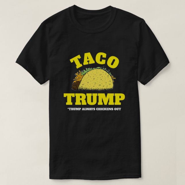 Taco Trump T Shirt (Design framsida)