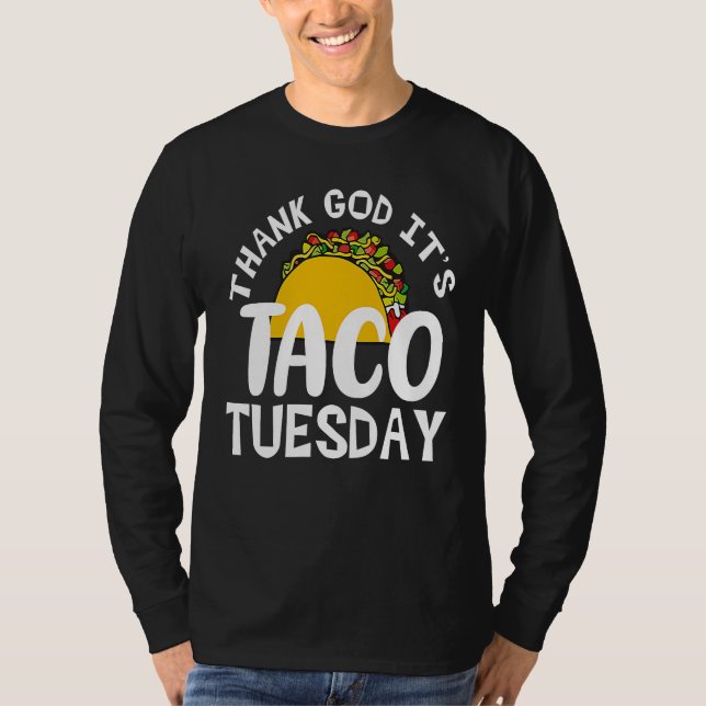 Taco Tuesday Cinco de Mayo For Men Women  Mexican T Shirt (Framsida)