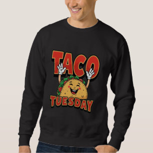 Taco TuesDay manar-tröja Lång Ärmad Tröja