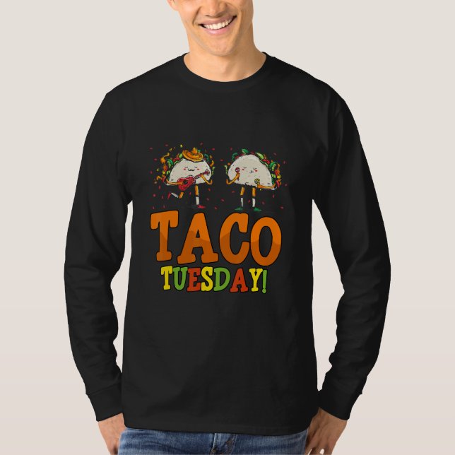 Taco Tuesday T Shirt (Framsida)