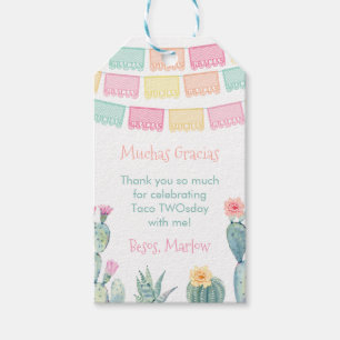 Taco TWOsday eller THREE-esta Mexikanska fiesta Fa Presentetikett
