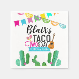 Taco Twosday Servetter