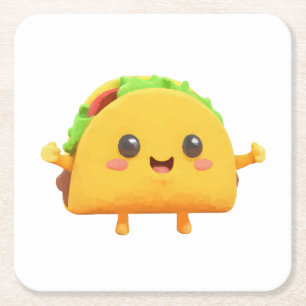 Taco Underlägg Papper Kvadrat