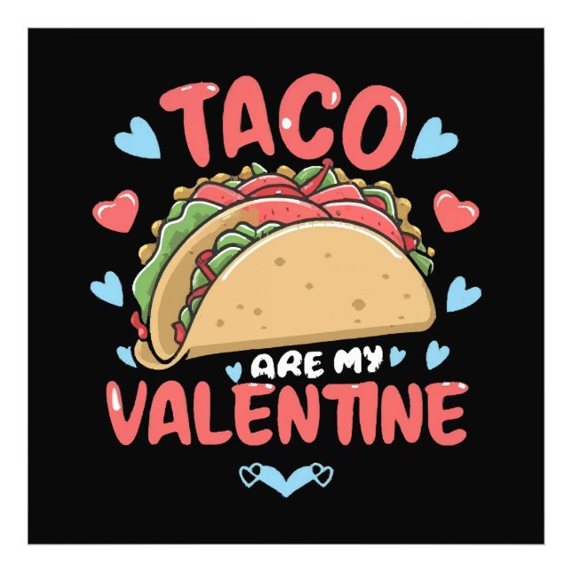 Taco-valentin Fototryck (Framsidan)