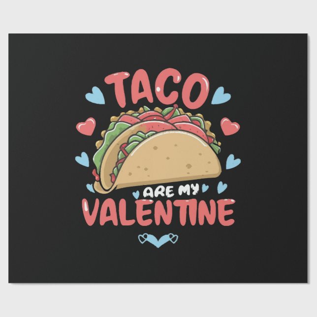 Taco-valentin Presentpapper (Platt)