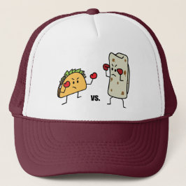 Taco vs burritoen keps