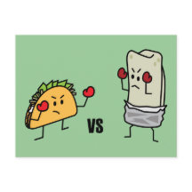 Taco vs burritoen