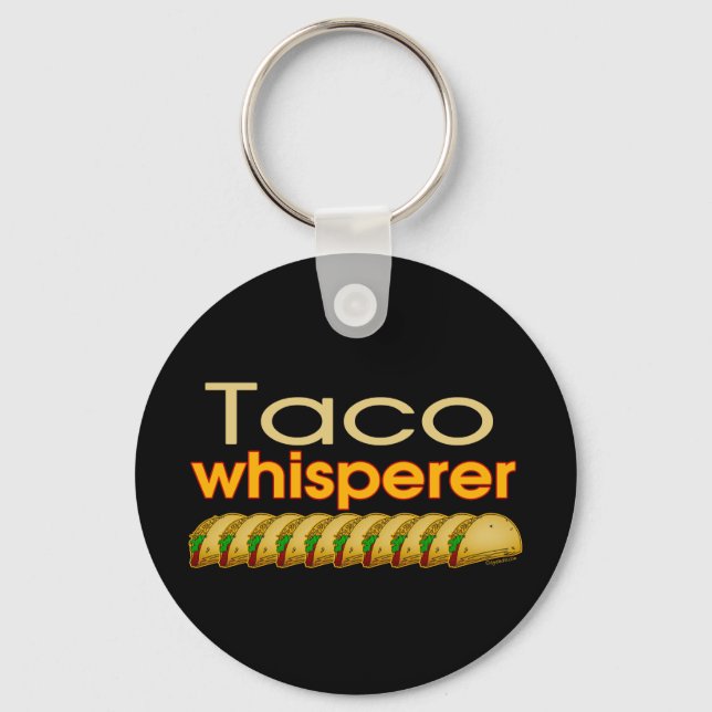 Taco Whisperer Nyckelring (Framsida)