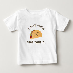 Taco'anfall det unisex- rolig humor för ordlekvits tee