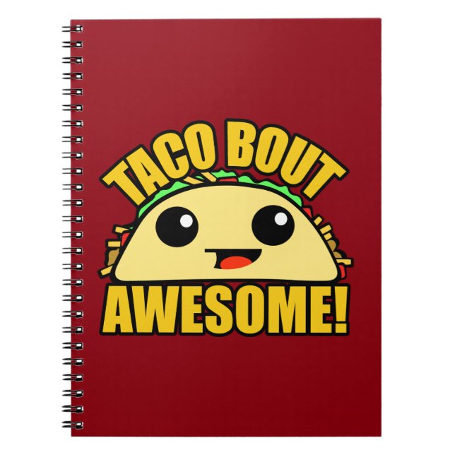 Tacoanfallfantastisk Anteckningsbok (Framsidan)