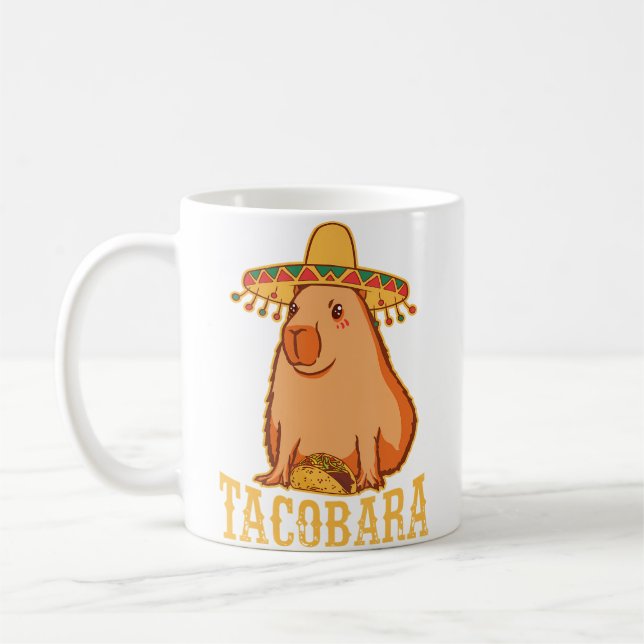 Tacobara Kapybara Kaffemugg (Vänster)