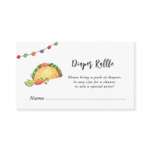 Taco'Bout Babydusch Diaper Raffle