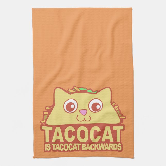 Tacocat Backwards II Kökshandduk (Vertikal)
