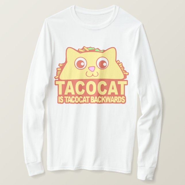 Tacocat Backwards II T-shirt (Design framsida)