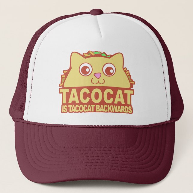 Tacocat Backwards II Truckerkeps (Framsida)