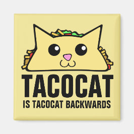 Tacocat Backwards Magnet
