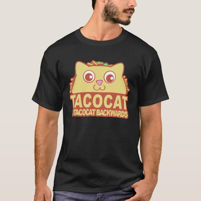 Tacocat Backwards T Shirt (Framsida)