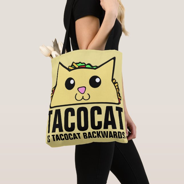 Tacocat Backwards Tygkasse (Närbild)