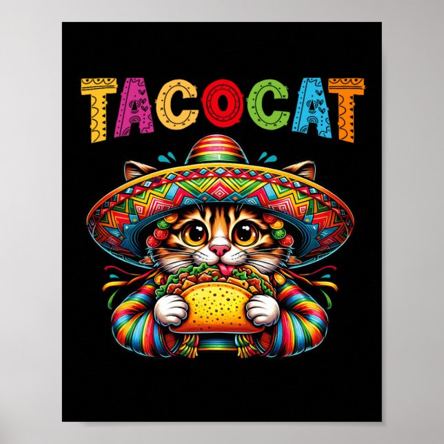 Tacocat Cinco de May Poster (Framsidan)