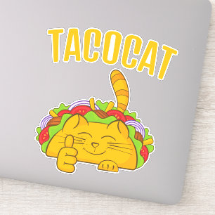 Tacocat Cute Cat Tacos Klistermärken