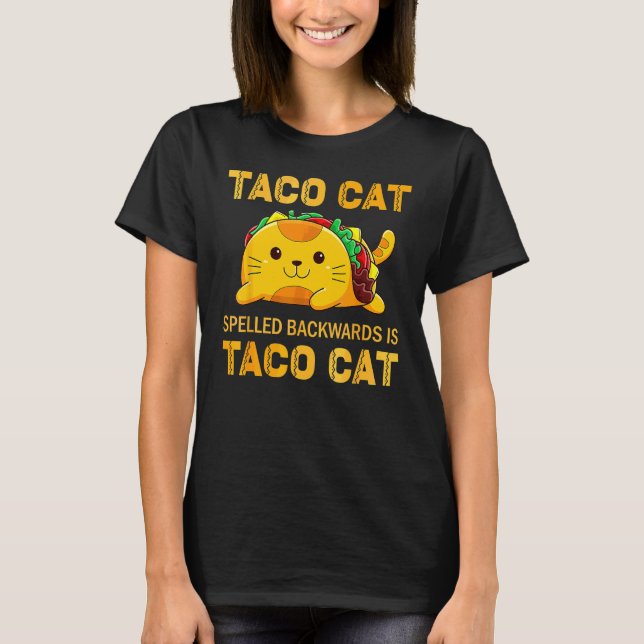 Tacocat För barn Taco Cat Cinco De Mayo Tacocat Ta T Shirt (Framsida)