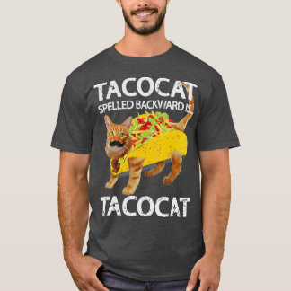 Tacocat Funny Cat Taco Älskare Kattunge Tacos T Shirt