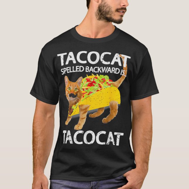 Tacocat  Funny Cat Taco Lover Tee Kitty Tacos  (Framsida)