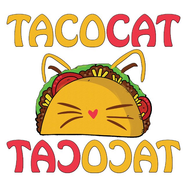 Tacocat - Funny Taco Cat T Shirt (Skapare uppladdad)