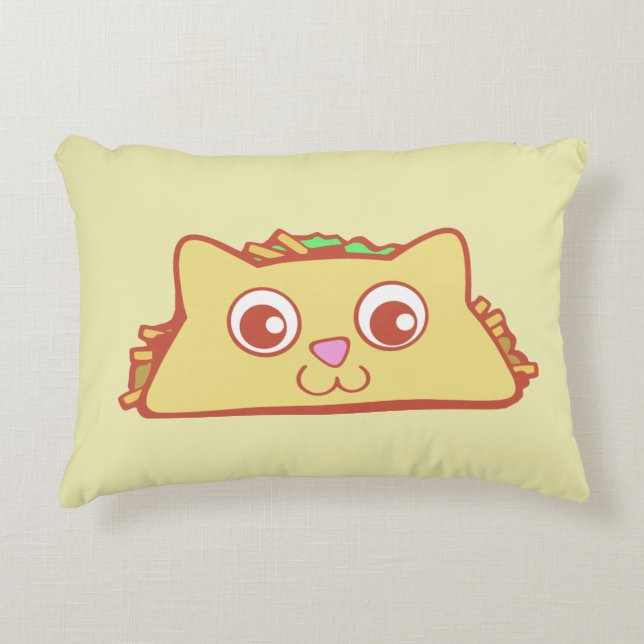 Tacocat II Decorative Pillow Prydnadskudde (Framsidan)